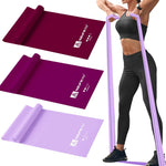AZURELIFE Resistance Bands, Professional Non-Latex Elastic Stretch Bands for Physical Therapy and Strength Training