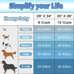 Dog Pee Pads Extra Large 30"x36", 30 Count Super Absorbent Pee Pads for Dogs, Disposable Urine Bed Pads for Doggie, Thicken XXL Puppy Pads, Piddle Pads X-Large for Indoor, Outdoor Use
