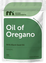 Micro Ingredients Oil of Oregano Softgels, 300 Count | 2 in 1 Formulated with Black Seed Oil | 4X Strength Carvacrol & Thymoquinone | Plant Based, Non-GMO