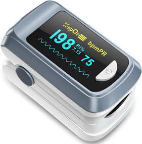 Healthtree JKS50B Fingertip Pulse Oximeter with SpO2 and Heart Rate Monitoring