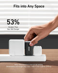 Anker USB C Charger(Nano II 65W), PPS 3-Port Fast Compact Foldable Wall Charger for MacBook Pro/Air, iPad Pro, Galaxy S20, Dell XPS 13, Note 20/10+, iPhone 16/16 Pro, Steam Deck, and More