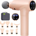 cotsoco deep tissue massage gun with 9 attachment heads and 20 speeds
