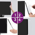 MDOZQ Office Desk Accessories 2pcs Computer Monitor Memo Board Message Board Supplies for Women Men Sticky Note Holder Home Desktop Decor