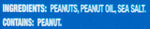 PLANTERS Salted Peanuts Cocktail, Party Snack, Plant-Based Protein, After School Snack, Roasted in Peanut Oil, Salted Nuts, Snacks for Adults, Bulk Nuts, Kosher, 2.19lb Jar