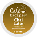 Café Escapes Chai Latte, Single-Serve K-Cup Pods, 60 Count