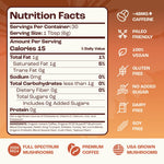 RYZE SUPERFOODS Mushroom Medium Roast Coffee USDA Organic with 6 Adaptogenic Mushrooms, USA Grown Instant Coffee for Better Energy, Focus Digestion Immunity with Lions Mane & Turkey Tail 30 Servings