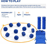 Magnetic Chess Game with Full-Size Stones, Magnet Game with String, for Family & Party & Travel & Camping, Puzzle Strategy Games, 2 Player Games for Kids & Adults