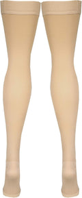 Amazon Basic Care Medical Compression Stockings 20-30 mmHg Beige Medium