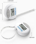 RENPHO Bluetooth Body Measuring Tape, 60in/150cm, White
