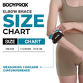 Bodyprox Elbow Brace 2 Pack for Tennis and Golfer's Elbow Pain Relief