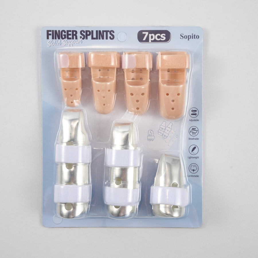 Sopito 7PCS Finger Support Brace Stabilizer for Arthritis and Knuckle Immobilization