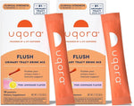 Uqora Flush - Urinary Tract* with D-Mannose, Vitamin C, Vitamin B6, Potassium, Magnesium & Calcium - Gluten-Free & Vegan - Pink Lemonade Flavor - 10 Packets (1 Pack)
