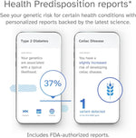 23andMe Health + Ancestry Service DNA Test Kit with FDA-Authorized Reports