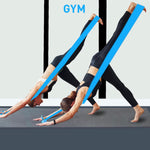 A AZURELIFE Resistance Bands - Latex-Free Exercise Bands for Strength Training, Yoga, Rehab