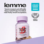 Lemme Burn - Metabolism, Belly Fat Burning + AMPK Activating Supplement for Men & Women w/Clinically Studied Actiponin Gynostemma, Green Tea Extract, Vitamins B6 & B12 - Gluten Free, 60 Count