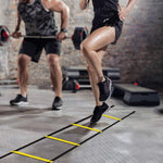GHB Pro 20ft Agility Ladder - 12 Rungs, Adjustable, with Bag