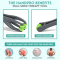 COZLOW Finger Massager for Deep Tissue Comfort and Pain Relief