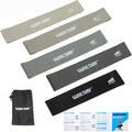 WIKDAY Resistance Bands Set - 5 Workout Loops for Men Women Home Gym Fitness