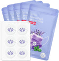 Gya Labs Combo Pack Aroma Mask Patches - Essential Oil Scented Mask Stickers for Face Masks & Pillows, Infused with Essential Oils (5 Packs, 60 Stickers)