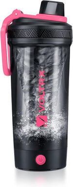 VOLTRX Gallium USB C Rechargeable Electric Protein Mixer Shaker, 24oz