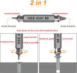 Gifts for Men,Damaged Screw Extractor Set-Christmas Stocking Stuffers for Men Adults Him,Mens Gifts for Dad,Husband,Stripped Screws Nuts & Bolts Drill Bit Tools for Easy Removal of Rusty Broken Screw