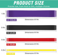 Resistance Bands Set for Workout, Pull Up Assist Bands 4 Levels