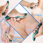 Abnaok Manual Trigger Point Massage Tool and Thumb Saver for Deep Tissue Massage