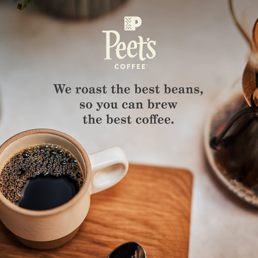 Peet's Coffee, Medium Roast Keurig K-Cup Pods, 100% Arabica Coffee - Café Domingo 54 Count (1 Box of 54 Pods)