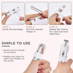 Sopito 7PCS Finger Support Brace Stabilizer for Arthritis and Knuckle Immobilization