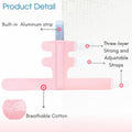 Finger Splint, Adjustable Finger Brace for Index, Middle, Ring Fingers, Pain Relief and Support