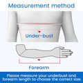 Velpeau Arm Sling Shoulder Immobilizer for Women and Men, Left or Right Arm Support