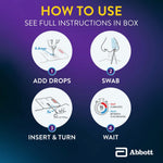 BinaxNOW COVID-19 Antigen Self Test Kit, 1 Pack, 4 Tests, 15-Minute Results