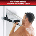 Iron Gym Pull-Up Bar - Adjustable Doorframe Chin-Up Bar for Total Upper Body Workout