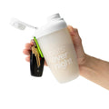 Oats Overnight Leakproof Shaker Bottle - 8oz Fill Line, Dishwasher Safe