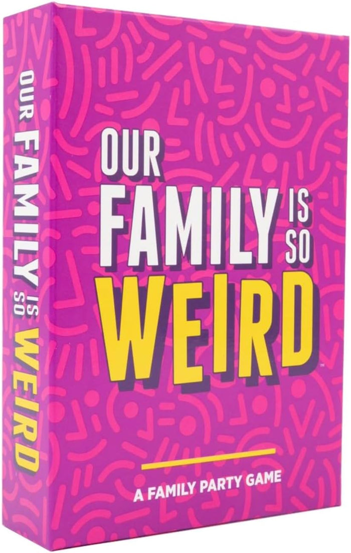 DSS Games Our Family is So Weird [A Family Card Game to Decide Who’s Most Likely to | Game Night Idea for Teens, Adults & Groups | Great for Stocking Stuffers, Christmas, Holiday Party]