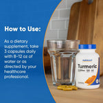 Nutricost Turmeric Curcumin with BioPerine, 2300mg, 120 Veggie Capsules, Gluten Free, Non-GMO