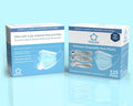 Litepak 125-Pack Premium Disposable Face Masks with Comfort Earloops Blue