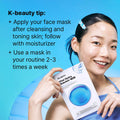 Dr.Jart+ Dermask Vital Hydra Solution Glow Korean Face Mask with Hyaluronic Acid for Glass Skin | Sheet Mask | Korean Skin Care