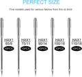 Sewing Machine Needles, 50 PCS Universal Sewing Machine Needle, Compatible with Singer, Brother, Janome, Varmax, Sizes HAX1 65/9, 75/11, 90/14, 100/16, 110/18 (50 PCS)