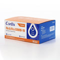 CorDx TyFast Flu A/B & COVID-19 Multiplex Rapid Test Kit, 25 Tests, 10 Minute Results