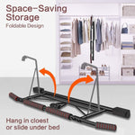 AmazeFan Pull Up Bar Doorway with Ergonomic Grip Home Gym Chin-Up Frame