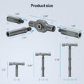 24 in 1 Magnetic Screwdriver Set, DIY Ratchet Mini Removable Self-Assembly Precision Screwdriver Tool Kit, Magnetic DIY Precision Tool Kit with Variety Head Styles for PC/Mobile/Watch/Bicycle