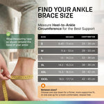Modvel Ankle Brace for Women and Men - Compression Ankle Sleeve