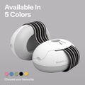 Alpine Muffy Baby Ear Protection for Babies and Toddlers up to 36 Months - CE & ANSI Certified - Noise Reduction Earmuffs - Comfortable Baby Headphones Against Hearing Damage & Improves Sleep - Black