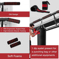 AmazeFan Pull Up Bar Doorway with Ergonomic Grip Home Gym Chin-Up Frame