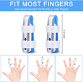 Sopito Finger Splint, 2pcs Finger Support Brace for Arthritis Middle Size