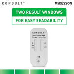 McKesson Consult COVID-19/Flu A&B Antigen At-Home Test Kit (20 Tests)