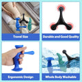 Abnaok Manual Trigger Point Massage Tool and Thumb Saver for Deep Tissue Massage