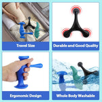 Abnaok Manual Trigger Point Massage Tool and Thumb Saver for Deep Tissue Massage