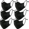 BASE CAMP 100% Cotton Reusable Cloth Face Masks with Filter Pocket